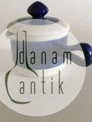 Rørstrand Blå Koka Medium Sauce Bowl with Lid