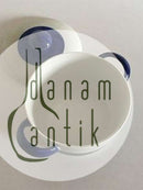 Rörstrand Blå Koka Lågskål med Håndtag