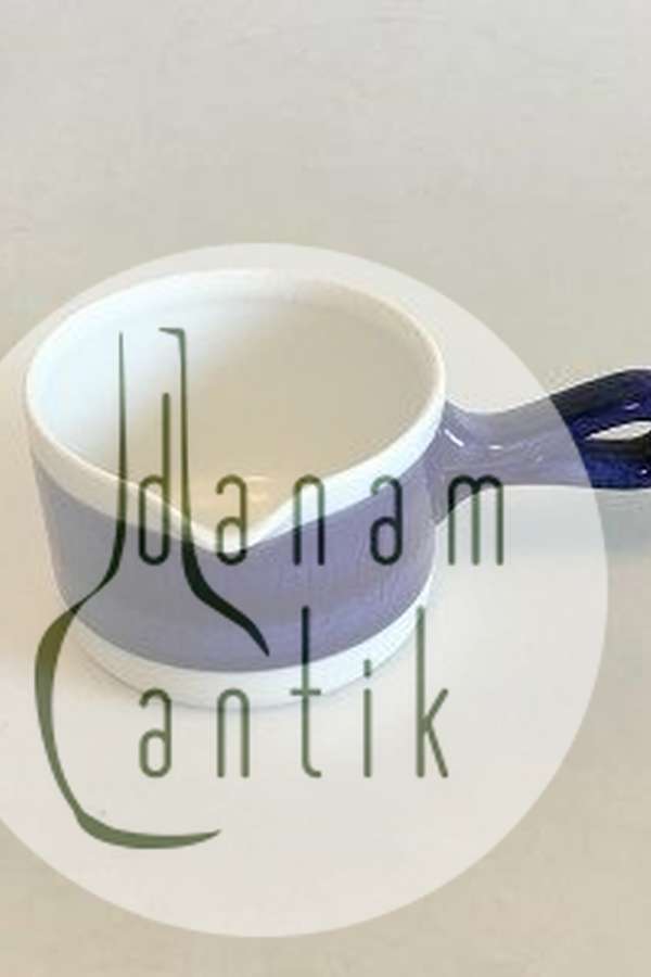 Rörstrand Blå Koka Lille Smørnæb