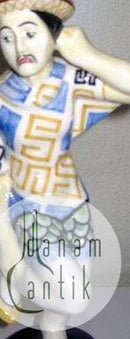 Aluminia Rasmus Harboe Karnevalsfigurine: Kineseren