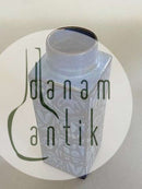 Nils Thorsson Aluminia 'Baca' Vase, Blau 704/3259