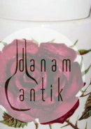 Arabia Finland Marmelade Krukke med Rød Rose