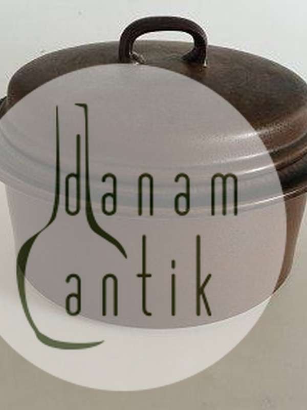 Arabia Stentøj. Ruska Lågfad, Stor.