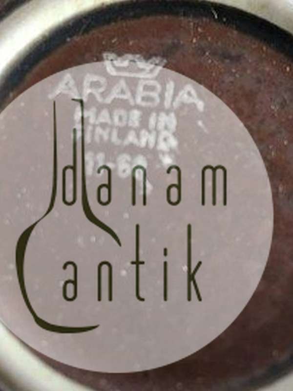 Arabia Stentøj. Ruska Rundt Serveringsfad