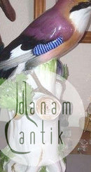 Meissen Porcelæns figur af en fugl fra omkring 1900