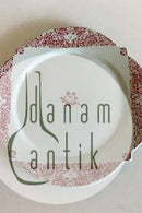 Bjorn Wiinblad, Nymolle Rosalinde Lunch Plate No 8032