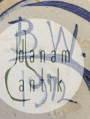 Bjorn Wiinblad Candlestick Bird from 1972