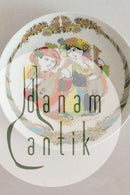 Bjorn Wiinblad Rosenthal Concertina Plate