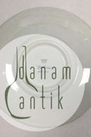 Nymollel Bjørn Wiinblad Faience plate with blue decoration of girl No 3055-1283