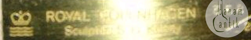 Royal Copenhagen Bronze statuette Sterett-Gittings Kelsey Tennis spiller fra 1976