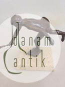 Royal Copenhagen Bronze statuette Sterett-Gittings Kelsey Tennis spiller fra 1976