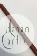 イギリスの革張り木製騎兵ステッキ。