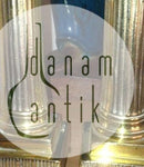 Et par Empire Messingstager ca. 1820