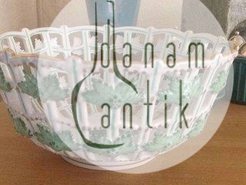 Herend Ungarsk Chinese Bouquet gennembrudt skål