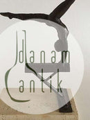 Royal Copenhagen S. G-Kelsey Bronze Figur af Udøvende Gymnast på Bom