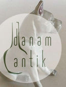 Heubach Porcelæns Figurine af Hund