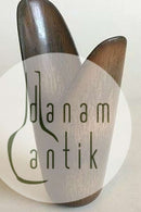 Rorstrand Stoneware Vase with Brown Glaze