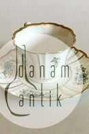 Dahl Jensen Queen Kaffeetasse mit Untertasse