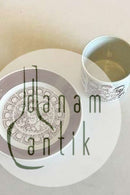 Bjørn Wiinblad, Nymølle Marts Månedskop med underkop No 3513