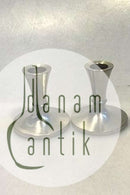 2 stk. Just Andersen Tin Lysestager No. 2729