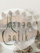 Marius Hammer  Art Nouveau sterling sølv broche med emalje, Norge.