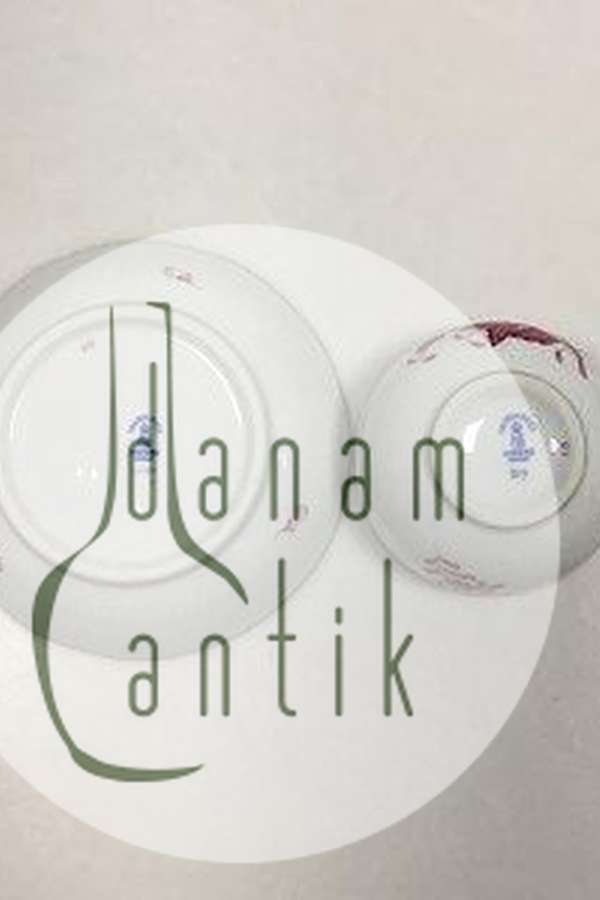 Herend Hungary Apponyi Purpur Kaffekop med underkop No 704