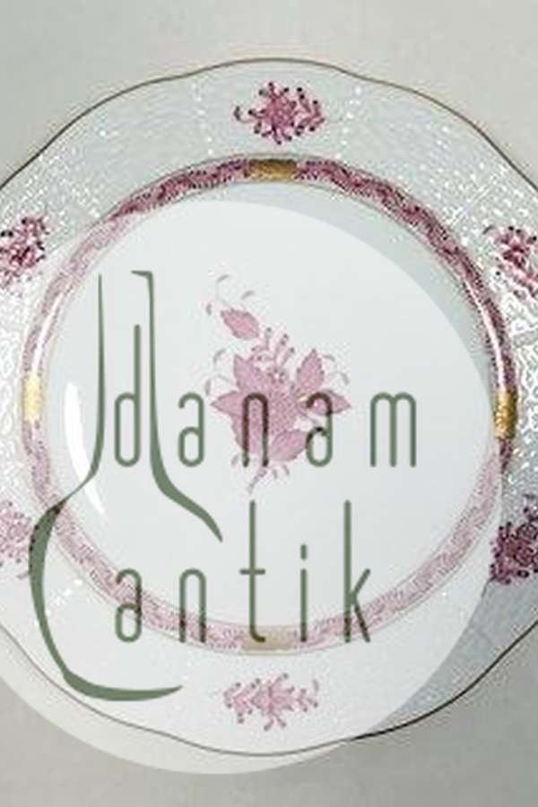 Herend Hungary Apponyi Purpur Spisetallerken No 524