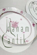 Herend Hungary Apponyi Purpur Ovalt fad med rist No 101/431