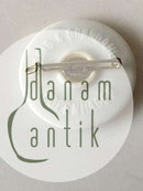 Bing & Grøndahl Porcelæn Broche med Julemotiv