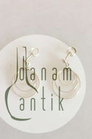 14Kゴールドのピアス（ビス付き