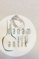 14Kのゴールドリングとブラックストーン（オニキス？）