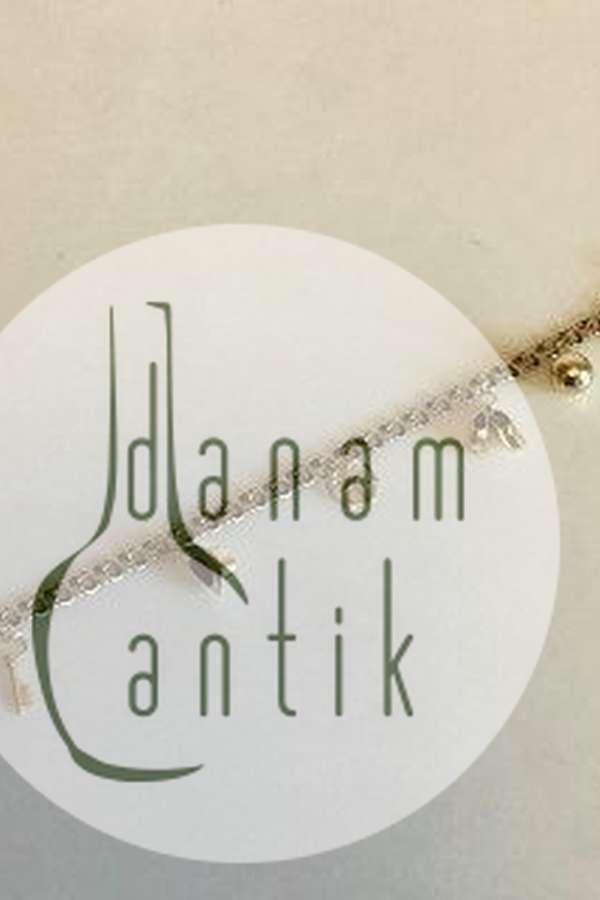 Bismarck Armbånd med Vedhæng i 8 K Guld