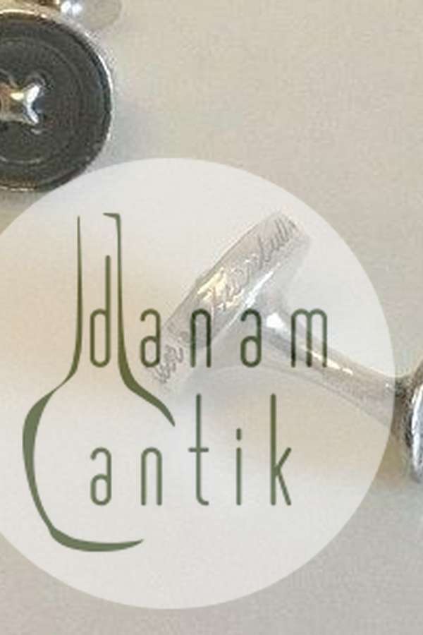 Turnbull & Asser 灰色珍珠母钮银质袖扣