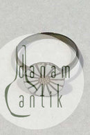 Bernhard Hertz Sterling Sølv Marguerit Ring