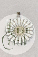Bernhard Hertz Sterling Silver Daisy Pendant