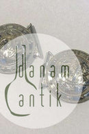 大型クラスプ（銀メッキ