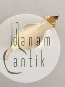 Anton Michelsen Bladformet Broche i Guld Designet af Gertrud Engel