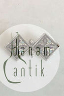 David Andersen Sølv Emalje Broche fra 1887, Christinia (Oslo) Norway