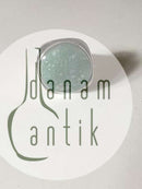 Bent Knudsen Sterling Silber Ring mit grünem Stein