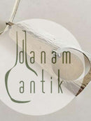 Hans Hansen Sterling Sølv Halsring og Vedhæng