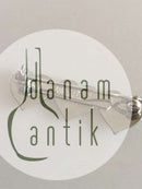 ハンセン スターリングシルバー ブローチ スリーハート