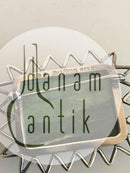 ハンセン スターリングシルバー ブローチ（グリーンシェードストーン