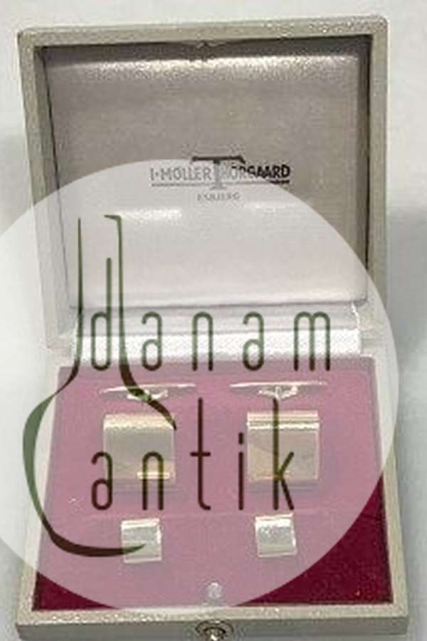 Hans Hansen 14 K Guld Manchet- og Krave-knapper