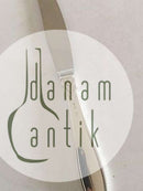 "Rex" Frokostkniv i Sølv og Rustfrit Stål. 19 cm. W & S Sørensen