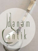 "Rigsmønstret" P.C.L. Frigast 银色和不锈钢材质的服务匙