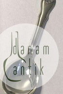 Rokoko Silber Marmeladenlöffel W. & S. Sørensen