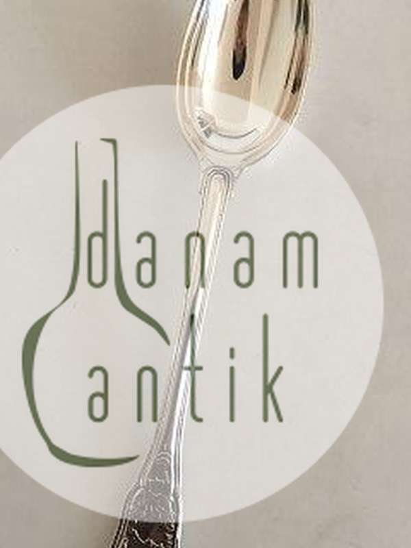 "Rosenborg" Anton Michelsen Sterling Sølv Barneske