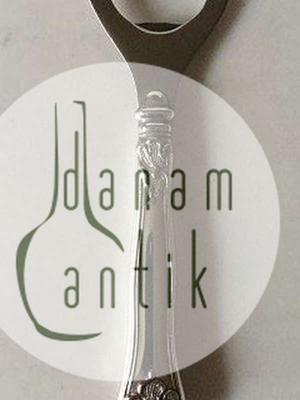 Saksisk Cohr Øloplukker i Sølv og Rustfrit Stål