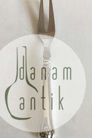 Cohr Saxon Meat Fork in Silver and Stainless Steel