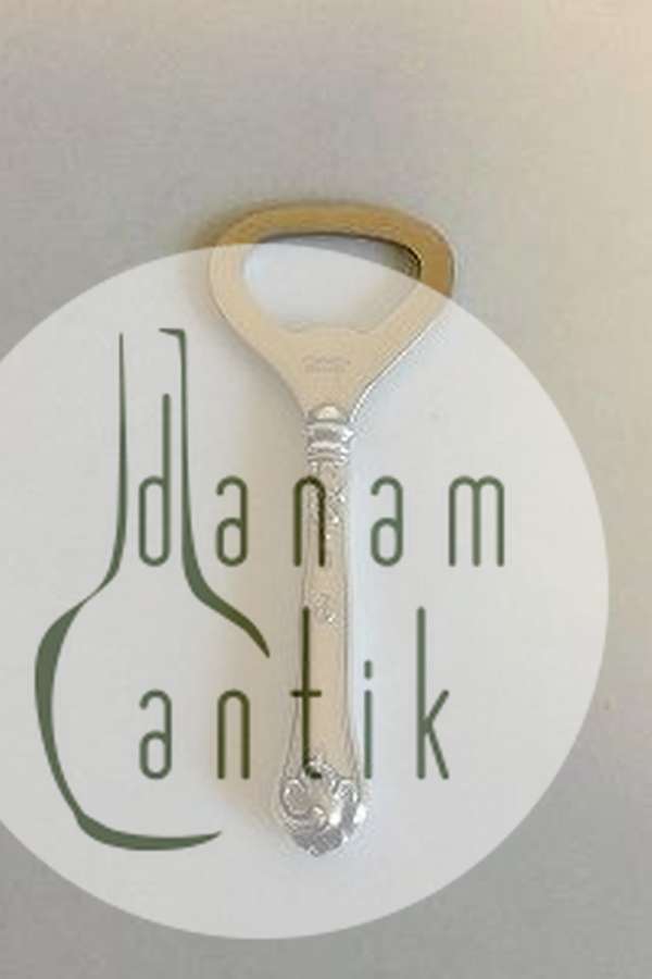 Cohr Sølv og Rustfrit Stål Saksisk Flaskeåbner